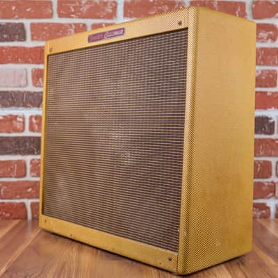 Fender Bassman 5F6-A 40-Watt 4x10" Guitar Combo 1959 - Tweed - Reboxed image 4
