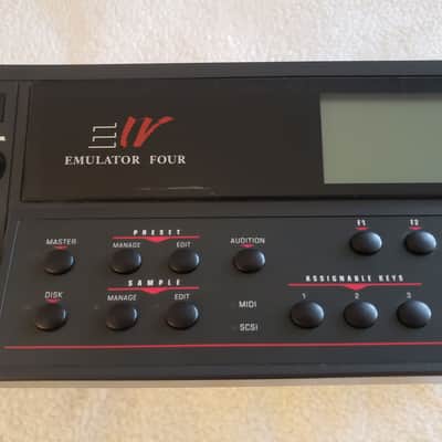 EMU Emulator IV E4 | FULLY MODERNIZED & UPGRADED EIV | EOS 4.62 | 128GB RAM | 128 Voice | New ZuluSCSI SSD | New Display | New PSU | New 'De-Bounce' Encoder | **Last One** image 2