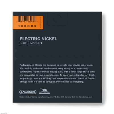DUNLOP DEN0942 9-42 Electric Guitar Strings image 2