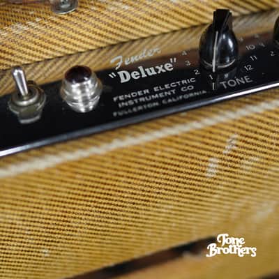 COLLECTOR-GRADE, SN#0099! 1953 Fender Deluxe 5C3 Tweed image 7