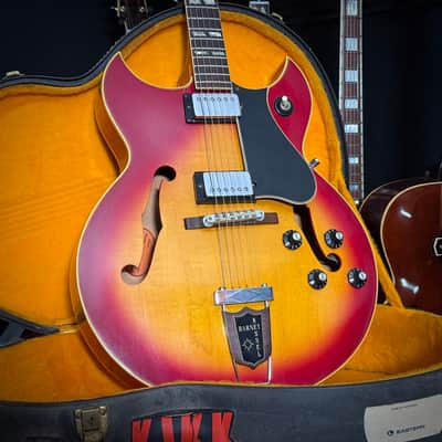 1968 Gibson Barney Kessel Regular - Cherry Sunburst - All Original image 1