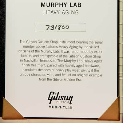 Gibson Murphy Lab Wildwood Spec 1957 Les Paul Standard - Heavy Aged image 6