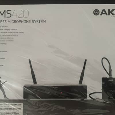 AKG WMS420 Wireless Instrument System (unopened) Black image 2