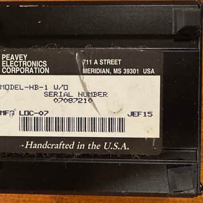 Peavey HB-1 1980's - Black image 4