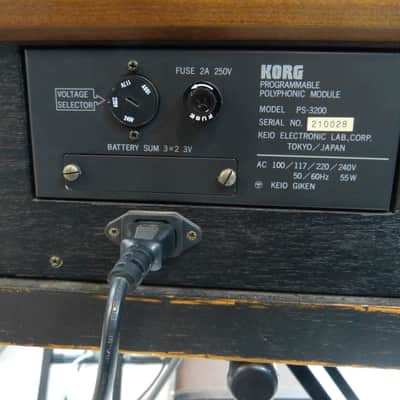 Korg PS-3200 Polyphonic Synthesizer with Kenton MIDI + PS-3010 Keyboard + PS-3001 60 pin cable image 11