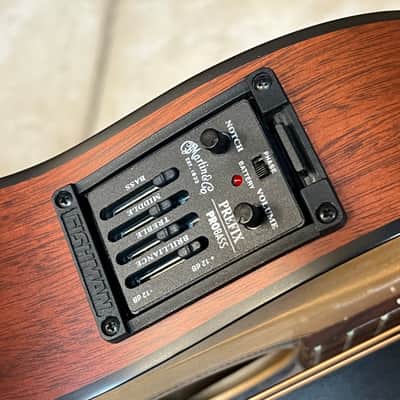 2008 CF Martin 00C-16GTAE acoustic bass natural with case image 11
