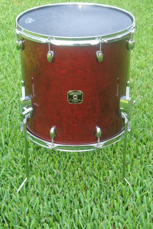 🎵 GRETSCH CATALINA MAPLE 16" FLOOR TOM in CHERRY RED for YOUR DRUM SET 🎵 RL912 image 1