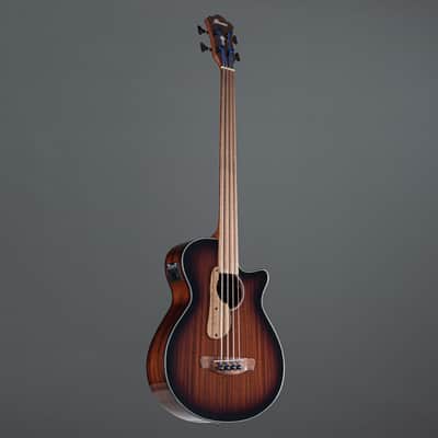 Ibanez AEGB24FE-MHS Mahogany Sunburst High Gloss - Acoustic Bass imagen 9
