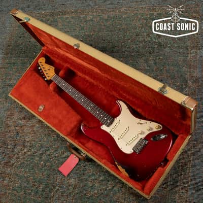 1991 Fender American Vintage Reissue '62 Stratocaster AVRI, Natural Relic, w/case image 18