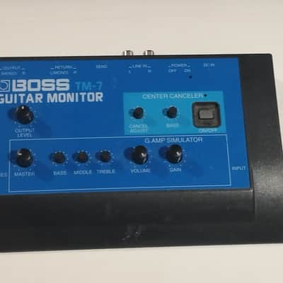 Boss TM-7 Mid 90's - Blue image 1