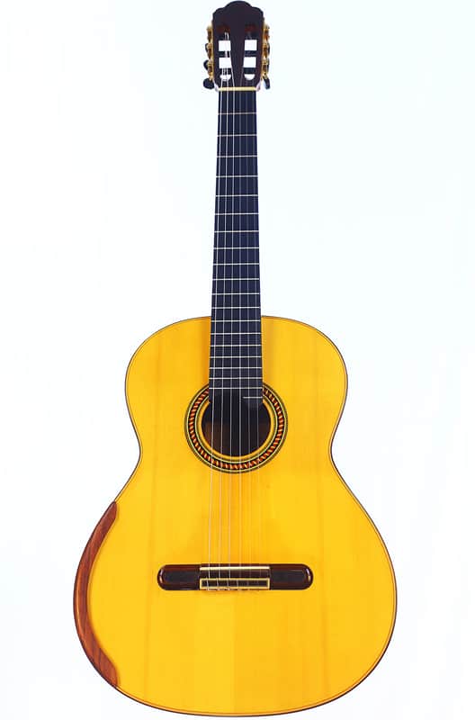 YuLong Guo 2014 chamber concert classical guitar - handmade high-end guitar in the style of a Greg Smallman + video! image 1