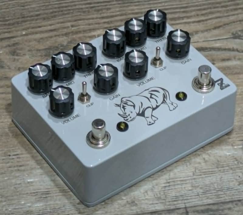 Rhino+ Dual Overdrive - Z-Fx Pedals (Timmy Style Overdrive) image 1