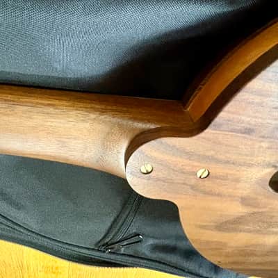 Calkins Banjo Mountain 2020 - Walnut w/ Gigbag + extra friction pegs image 15