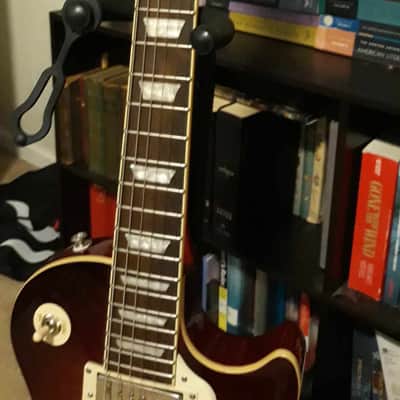 Epiphone Les Paul Standard '60s Ice Tea Burst 2021 re-issue with hard case image 6