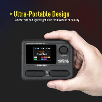 Sonicake Pocket Master Multi-Effects Pedal Stereo Guitar Modeling IR Cabinets image 5