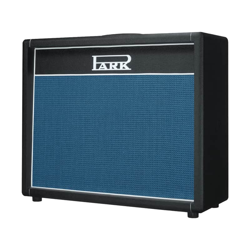 Park Custom S1-212 (Angled Grill) Handwired 130W 2x12 Cabinet - Black/Blue image 1