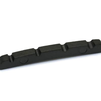Graph Tech Black TUSQ XL 1-5/8" Slotted Nut for Fender P-Bass, PT-1204-00 image 3