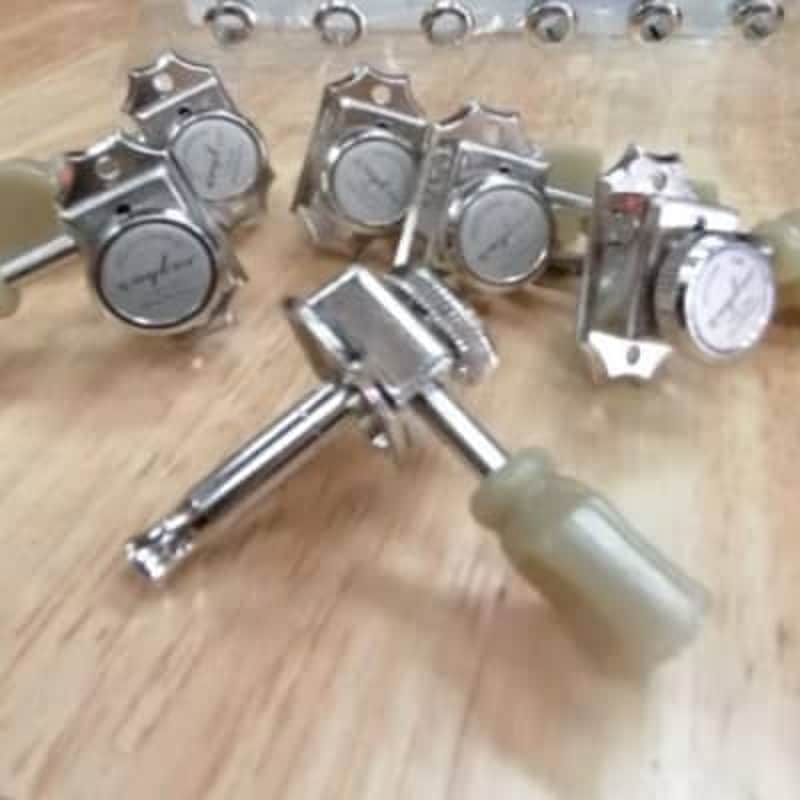 Guitar Locking Tuning Pegs 3R+3L Machine Heads image 1