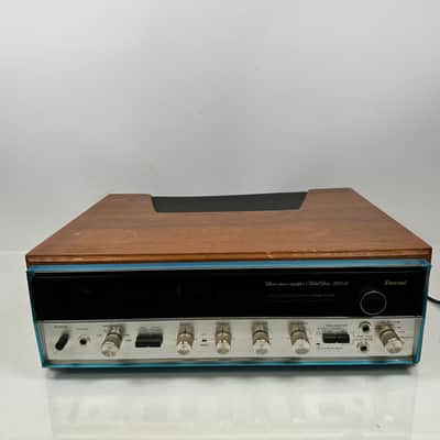 Sansui 5000A AM/FM Tuner Amplifier w/ Wood Cabinet image 1