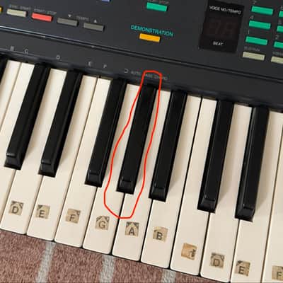 Yamaha PSR 6 FM Synthesizer Piano Keyboard image 4