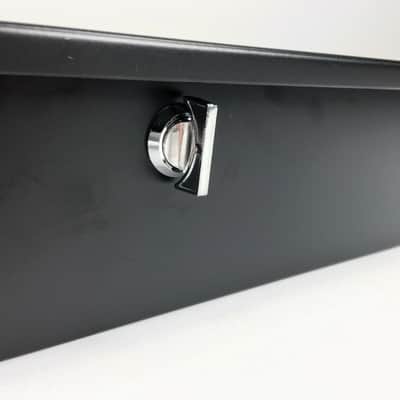 OSP 16 Space Shock Mount Rack Road Case w/Lid Table & 4 Space Rack Drawer image 8
