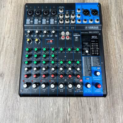 Yamaha MG10XU 10-Channel Analog Mixer 2016 - Present - Black image 1