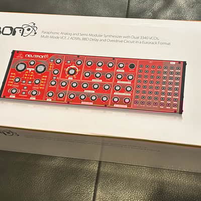 Behringer Neutron Paraphonic Analog and Semi-Modular Synthesizer 2018 - Present - Red