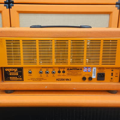 Orange AD200 Bass MK3 200-Watt Bass Amp Head - Orange image 4