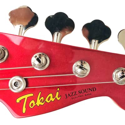 Tokai TJB Jazz Sound Bass Guitar Candy Apple Red 16070169 New image 6