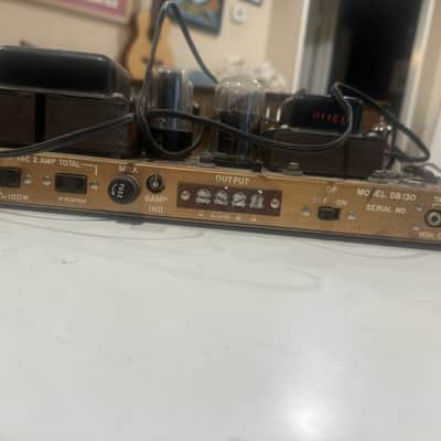 Bogen DB130 Vintage Tube Amplifier Project – Powers On, Passes Audio, Needs Restoration image 4