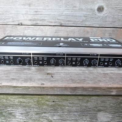 Behringer power play pro HA-440 4 channel headphone distributon amplifier image 1