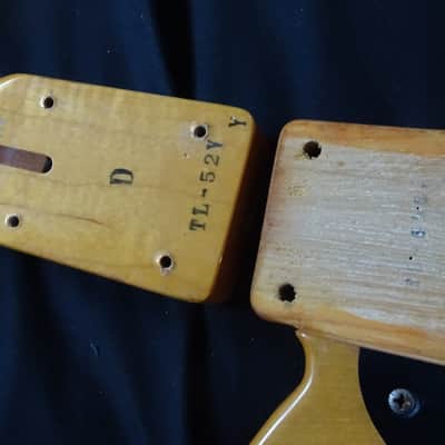Fender TL-52 Telecaster  Vintage Reissue Japan Flame V Neck,spectacular grain body 7.2 pounds image 12