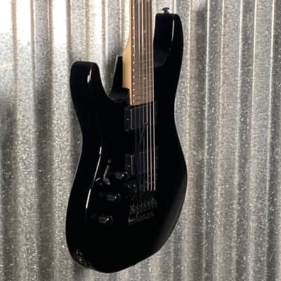 ESP LTD KH-202 Kirk Hammett Signature Gloss Black Left Hand Guitar LKH202LH #1323 Used image 5