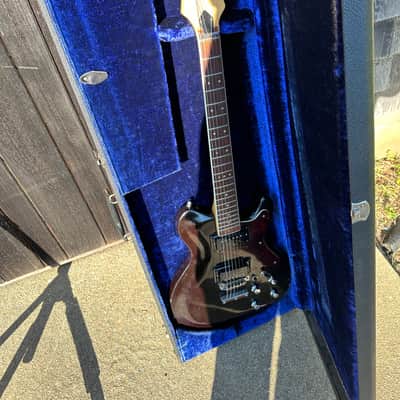 Mosrite Blues Bender 1971-1973 - Black/Burgandy image 12