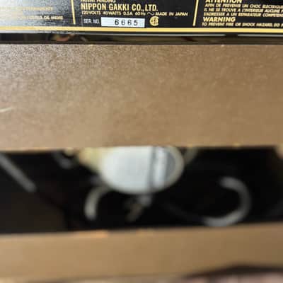 Vintage Yamaha JX30 Combo Amp image 9