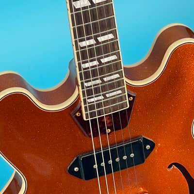 Gibson Mod Shop 2022 - Orange Sparkle image 10