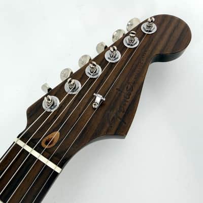 2023 Fender American Mod Shop Stratocaster Solid Rosewood Neck – Olympic White image 5