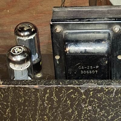 1948 Gibson GA-25 Combo Tube Amp W/ Cover image 15