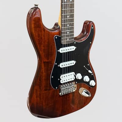 Fender Squier Classic Vibe '70s Stratocaster HSS Electric Guitar - Walnut image 2