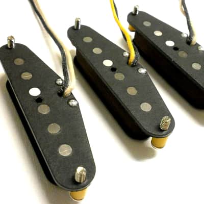 Q pickups HAND WOUND Stratocaster Strat SET Big Tone Dipper Mid Scooped Mayer image 8