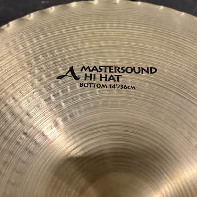 Zildjian 14" A Series Mastersound Hi-Hat Cymbals (Pair) 1998 - 2012 - Traditional image 6
