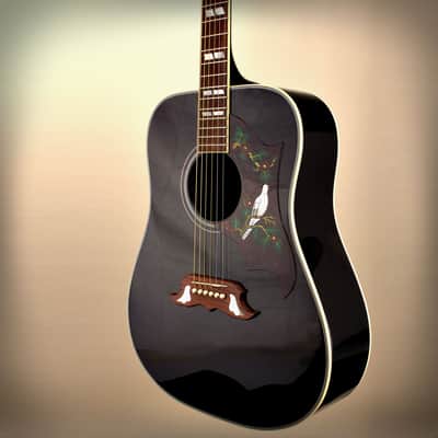 Gibson Ebony Dove Guitar image 3
