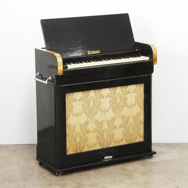 1930s Cromwell Celeste 4 Octave Celesta Vintage Pre War Rare Bell Keyboard Original Chimes Mustel Piano with Original Shipping Crate Orchestral Percussion Henry Busse Orchestra image 1
