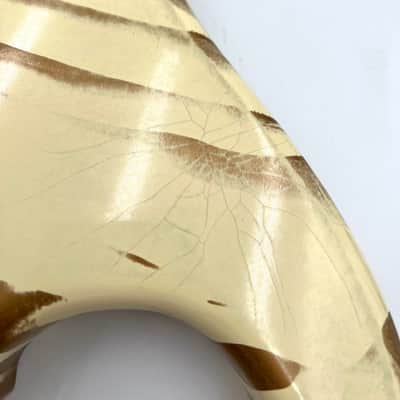 Warmtone Custom Guitars Strat Style “Cappuccino Swirl” Guitar Body-Nitro Relic image 3