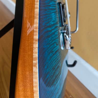 Carvin CT624 2014 Deep Blue Flame CT 624 Kiesel Gotoh 510ts-bs image 6
