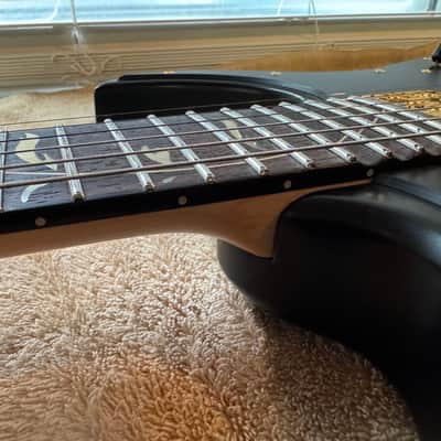 Ibanez Pia Onyx Black with matching DiMarzio Strap (2024) image 9