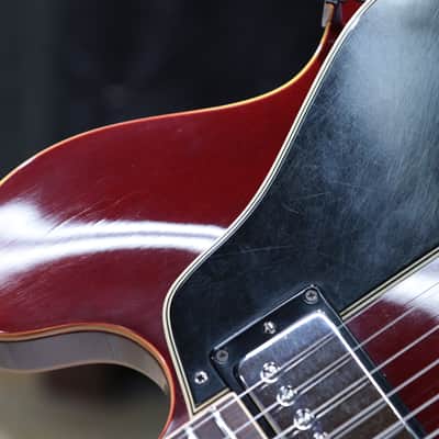 1967 Gibson ES-335TDC Sparkling Burgundy Semi-Hollow Body Electric Guitar w/Case image 15