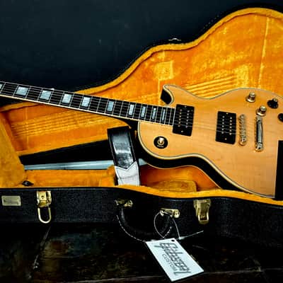 Gibson Custom Mick Ronson 1968 Les Paul Custom Collector's Edition, Antique Natural/Ebony image 1