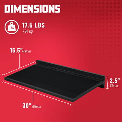 B-Stock Gator Cases Pro Size Wood Pedal Board with Built-in 9V and 18V Multi-Output DC Power Source & Nylon Carry Bag | 30 x 16" (GPTPROPWR) image 6