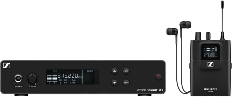 Sennheiser XSW-IEM-SET Complete Starter Set for XSW In-ear Monitoring System - A (476 - 500 MHz) image 1